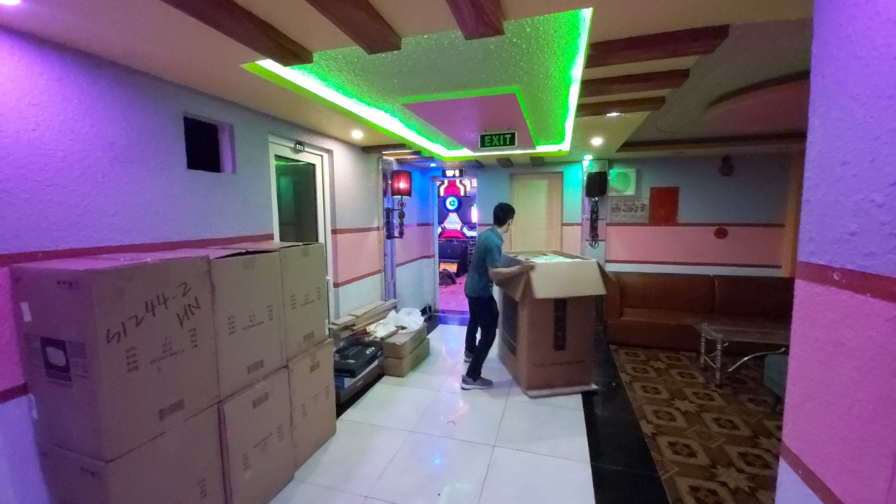 Lắp đặt cho quán karaoke Quang Vinh tại Bỉm Sơn, Thanh Hóa 2
